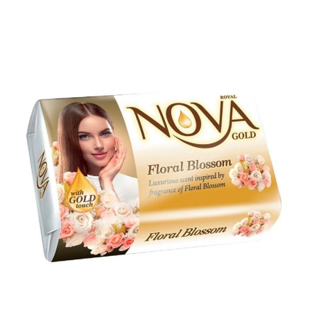 Купить Мыло туал. "Nova Gold" Цветочное цветение 85 г по цене 39,80 руб.