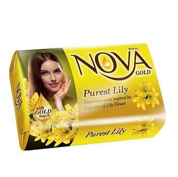 Купить Мыло туал. "Nova Gold" Лилия 85 г по цене 39,80 руб.