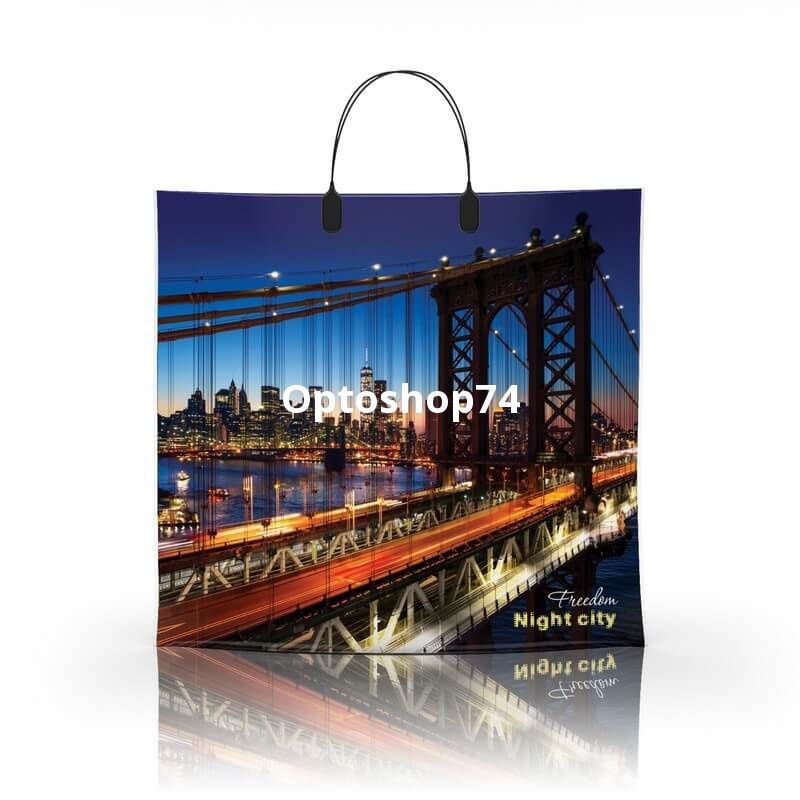 Пакет с пластиковой ручкой 36*34 