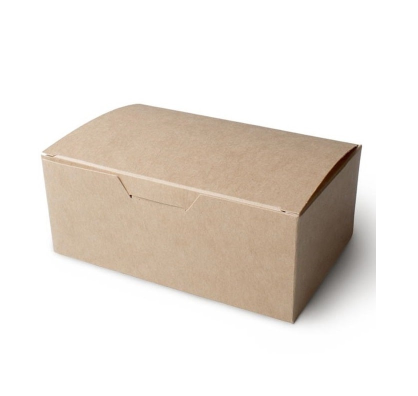 Упаковка O2 FAST FOOD BOX L Pure Kraf
