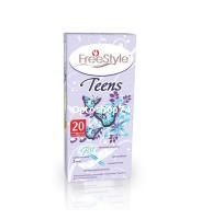 Купить Прокладки ежедневки "FreeStyle" Teens с ароматом фиалки 20 шт  по цене 53,90 руб.