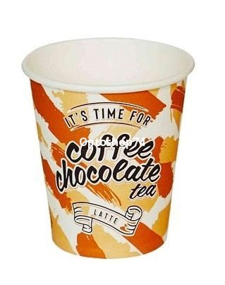 Стакан бумажный 250 мл Coffee time 