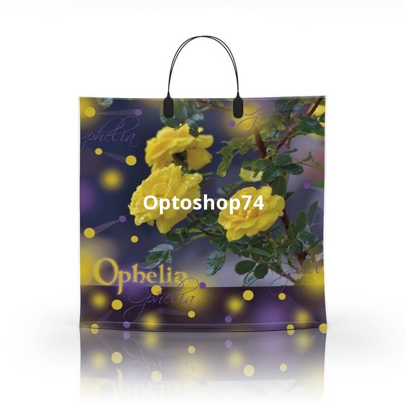 Пакет с пластиковой ручкой 36*34 