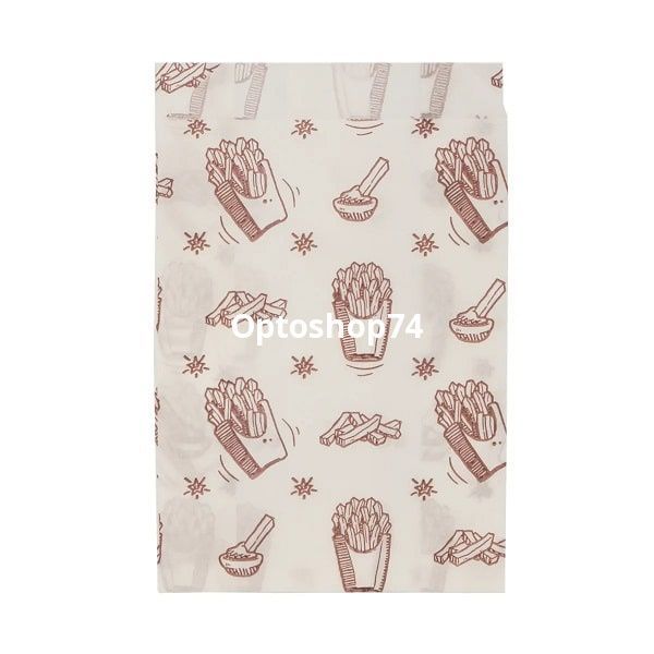 Пакет бумажный для картошки фри 17х11