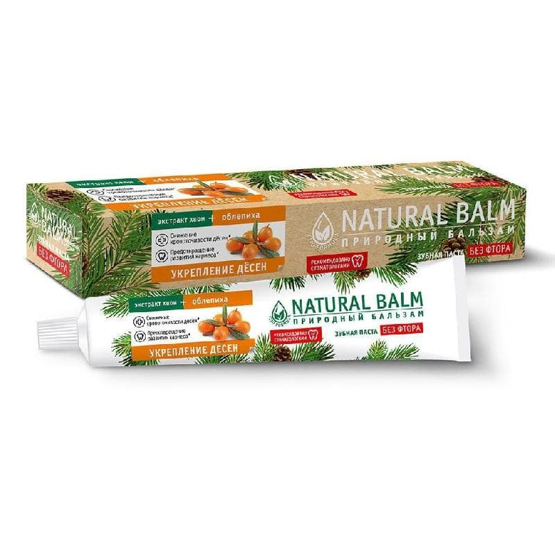 Зубная паста Природный бальзам Natural Balm Облепиха 85 г