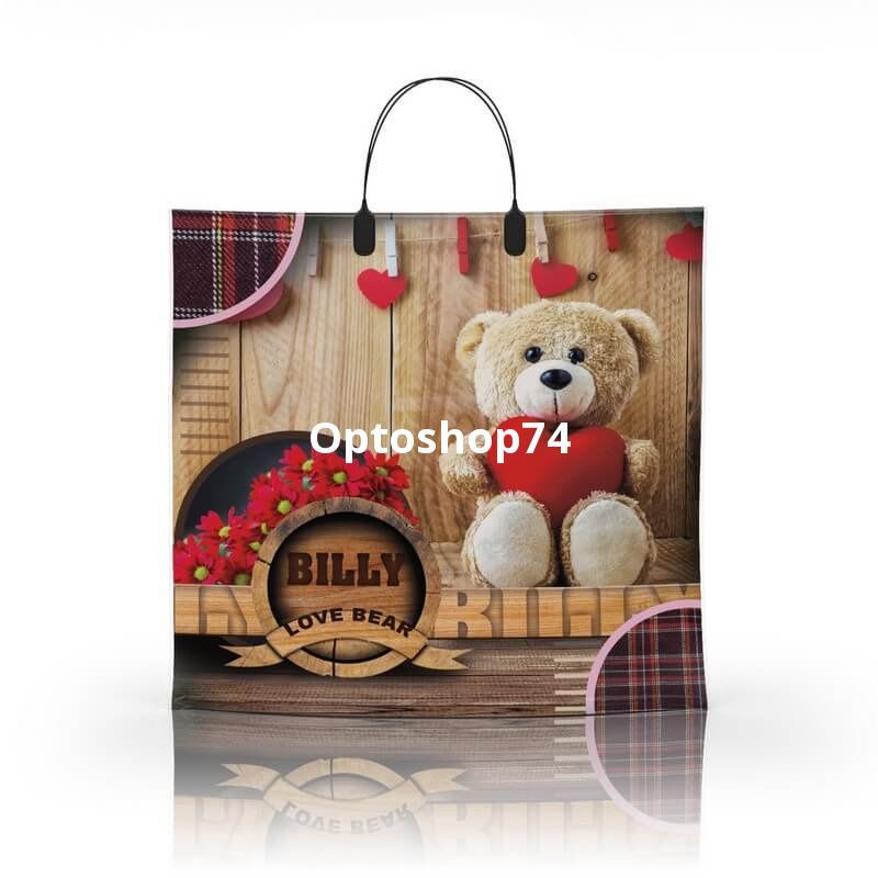 Пакет с пластиковой ручкой 36*34 