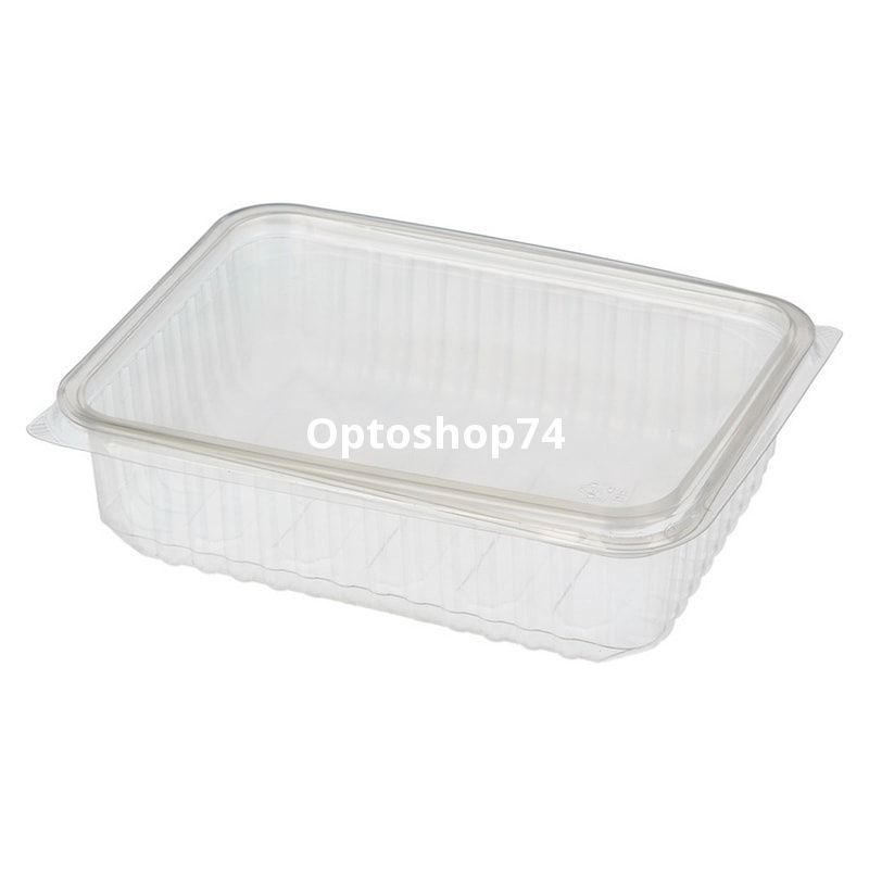 Контейнер 0,5 л Пермь прямоугольный жесткий 