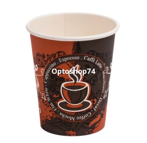Стакан бумажный 250 мл Coffee Latte 