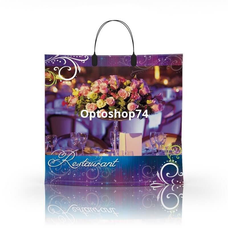 Пакет с пластиковой ручкой 36*34 