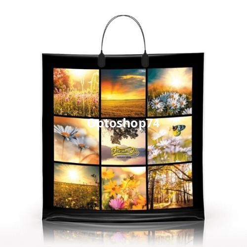 Пакет с пластиковой ручкой 40*40 90 мк Дрим