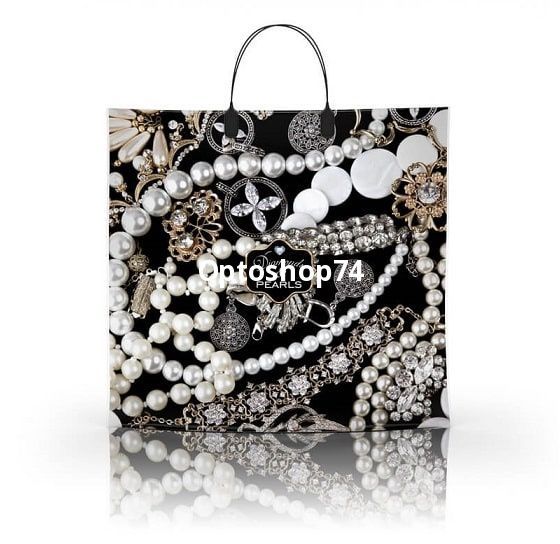 Пакет с пластиковой ручкой 36*34 