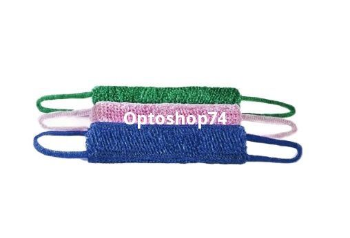 Мочалка вязанная однослойная ПОЯС