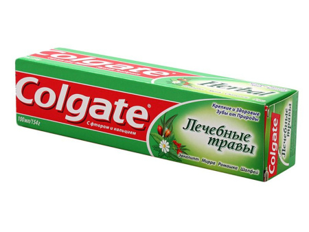 Купить Зубная паста "Colgate" 100 мл. Лечебные травы по цене 81,80 руб.