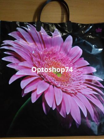 Купить Пакет с пластиковой ручкой 36*37  Гербера (ТИКО) 1/50 по цене 14,50 руб.