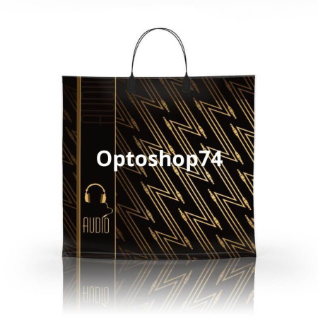 Купить Пакет с пластиковой ручкой 36*34 "Аудио"  по цене 20,70 руб.