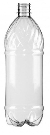 Купить Бутыль ПЭТ прозрачная 1 л 1/50 по цене 5,50 руб.