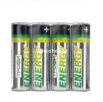 батарейки алкалиновые LR6  ТРОФИ ENERGY