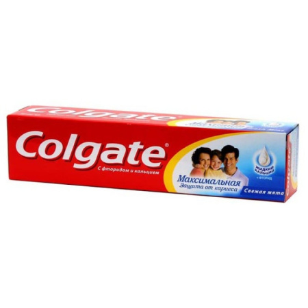 Купить Зубная паста "Colgate" 100 мл. Свежая мята по цене 81,80 руб.