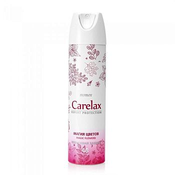 Купить Дезодорант женский 150мл Carelax Magik Flowers по цене 129,30 руб.