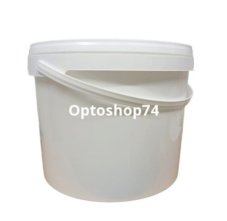 Купить Ведро 11,5 л. с пластиковой ручкой (УЗП) (уп. 20 шт) по цене 158,50 руб.