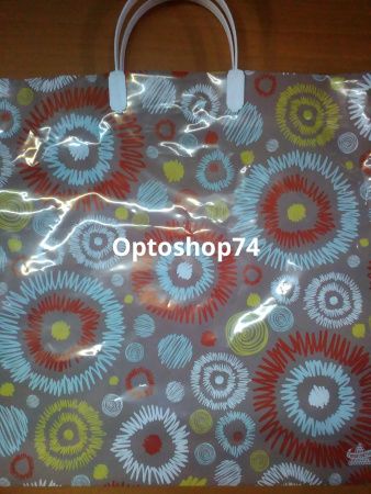 Купить Пакет с пластиковой ручкой 36*37 "Астры креатив" (ТИКО) 1/50 по цене 14,50 руб.