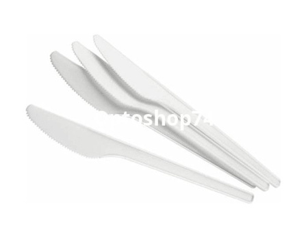 Купить Нож белый ПСП (200 штук) по цене 135 руб.