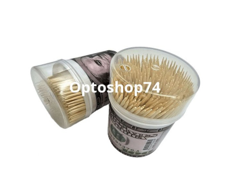 Купить Зубочистки (300шт) Доллар 10/400 по цене 26 руб.