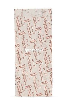 Пакет бумажный для шаурмы с рисунком  22х9