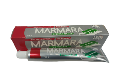Купить Зубная паста "MARMARA" 100 гр. Для всей семьи 1/20 по цене 33,90 руб.