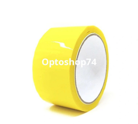 Купить Скотч желтый 48 мм*60м 43 мк по цене 73,10 руб.