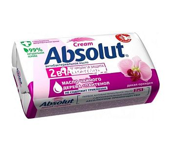 Мыло Абсолют 2в1 дикая орхидея 90 г