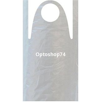 Фартук белый ПНД 110*68 100 шт