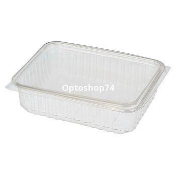 Контейнер 0,5 л Пермь прямоугольный жесткий 