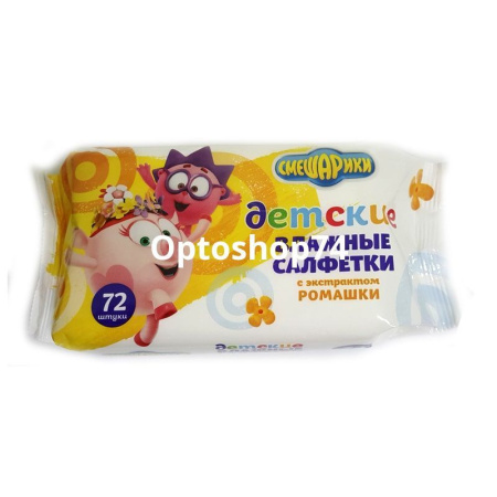 Купить Влажные салфетки "Tilly-Dilly" детские  (72 шт)  по цене 67,60 руб.