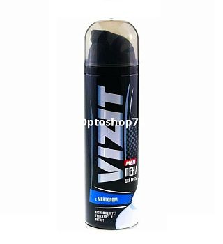 Пена для бритья VIZIT с ментолом 225 мл