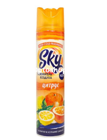 Купить Освежитель возд. SKY Цитрус 300 мл	 по цене 64,60 руб.
