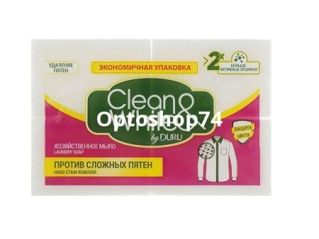 Купить Мыло хоз. "Duru" Clean+white Против пятен 4х125г по цене 88,60 руб.