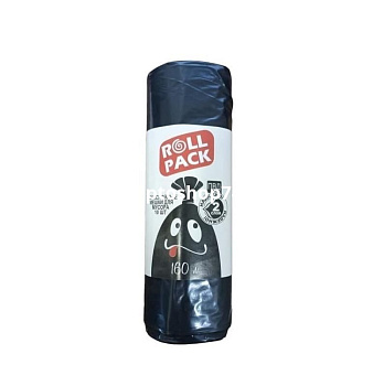 Мешки для мусора 160 л ПВД (10 шт) Roll Pack