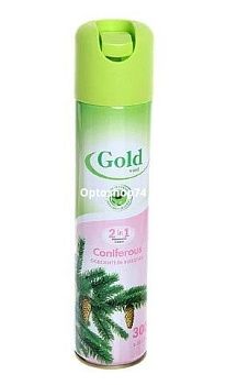 Освежитель возд. Gold Wind Хвойный 300 мл	