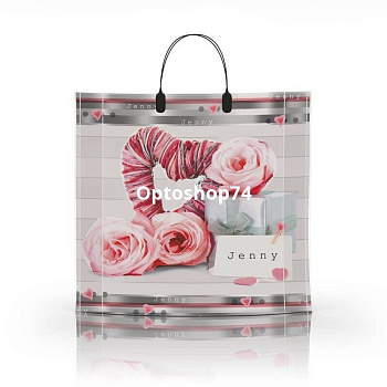 Пакет с пластиковой ручкой 36*34 