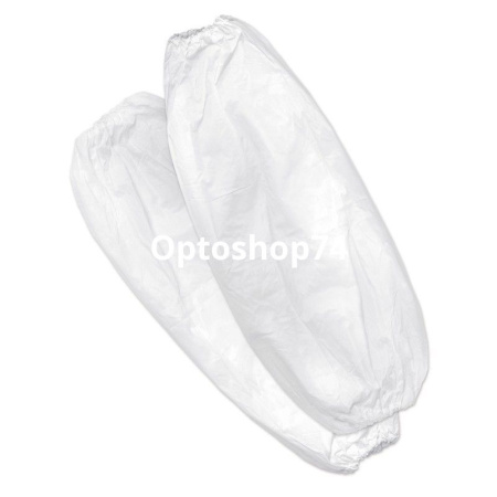 Купить Нарукавник Белый ПЭ 2г, 50шт  по цене 94 руб.