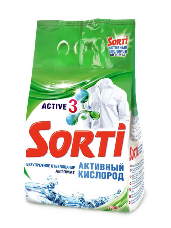 Купить Sorti Automat 2400 гр  Активный кислород по цене 261 руб.