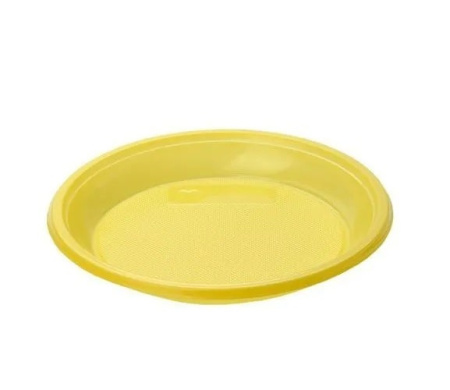 Купить Тарелка десертная д=167 желтая Мистерия (упак. 50 шт) по цене 1,90 руб.