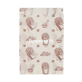 Пакет бумажный для картошки фри 17х11