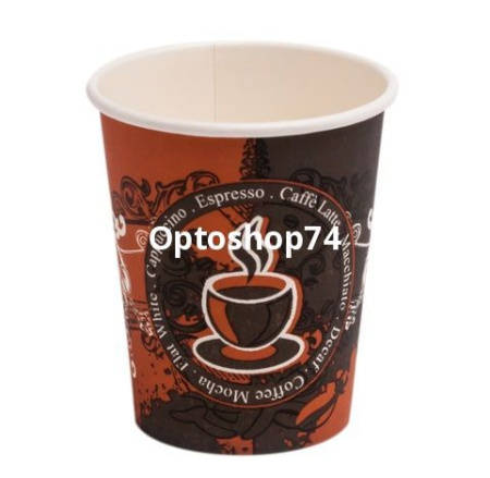 Купить Стакан 0,25л бумажный Coffee Latte (уп. 50 шт) по цене 2,05 руб.