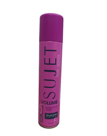 Купить Лак для волос SUJET Volume сс/ф розов. фл 180 мл  по цене 108 руб.