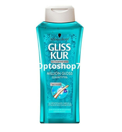 Купить Шампунь  GLISS KUR "Million Gloss" 400 мл по цене 134 руб.