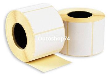 Термоэтикетка 58*40 без печати (500 штук)  Термоэтикетка 58*40 без печати (500 штук)