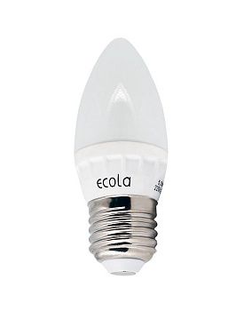 Купить Светодиодная лампа  свеча Ecola E27 5W 4000K по цене 43,60 руб.