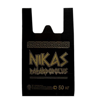 Купить Майка "Nikas" Gold  черный Союз-Пакет по цене 2,15 руб.